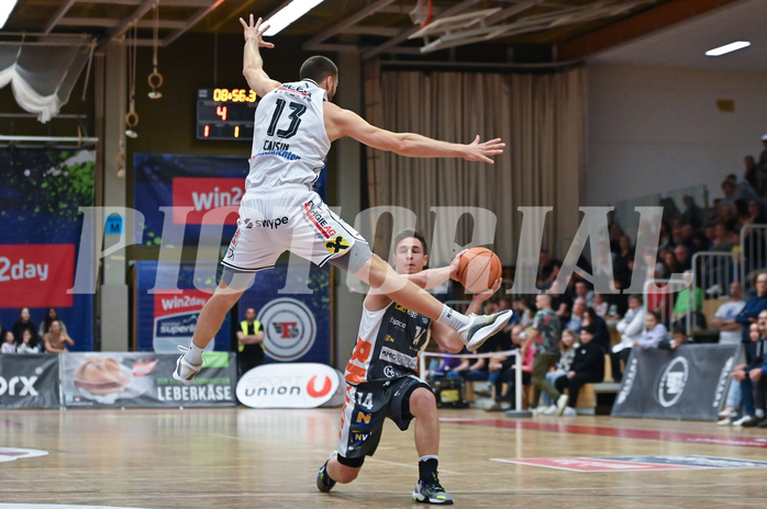 Basketball, Superliga 2024/25, Plazierungsrunde 7.Runde, Flyers Wels vs. Klosterneuburg Dukes,