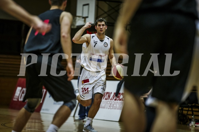 Basketball, 2.Bundesliga, Grunddurchgang 5.Runde, Mattersburg Rocks, Mistelbach Mustangs, Marko SOLDO (7)