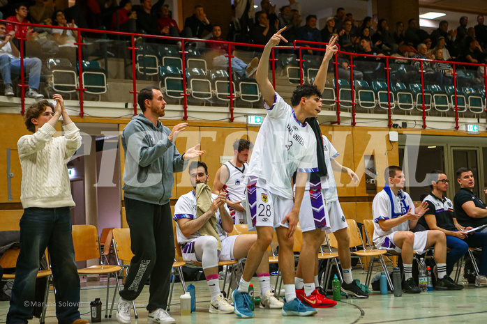 01.12.2024 Basketball Zweite Liga 2024/25, Grunddurchgang  10.Runde Vienna United vs. Union Deutsch Wagram Aligators