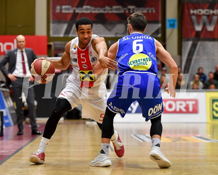 Basketball ABL 2017/18, Grunddurchgang 23.Runde Flyers Wels vs. Gmunden Swans