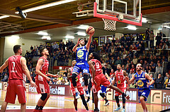 Basketball Superliga 2019/20,  1.Plazierungsrunde Flyers Wels vs. Gmunden Swans