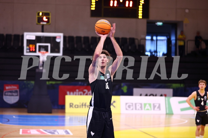15.12.2024, Graz, Raiffeisen Sportpark Graz, Basketball Zweite Liga 2024/25, Grunddurchgang, Runde 12,  Future Team Steiermark vs. SWARCO Raiders Tirol 