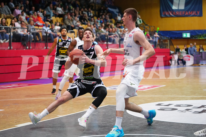Win2day Basketball Superliga 2022/23, Playoff, Viertelfinale Spiel 2, Kapfenberg vs. Gmunden



