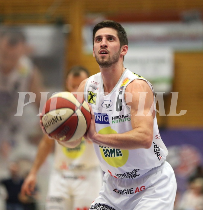 29.10.2017 Basketball ABL 2017/18 Grunddurchgang 6. Runde Gmunden Swans vs Oberwart Gunners