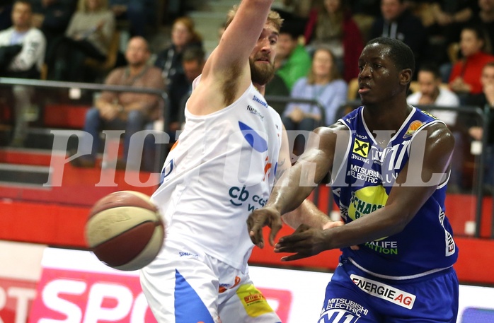Basketball ABL 2018/19, Grunddurchgang 21.Runde Kapfenberg Bulls vs. Gmunden Swans



