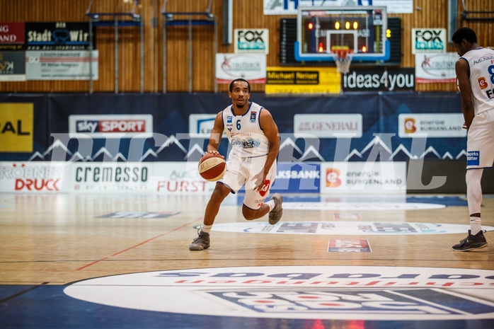 Basketball, Admiral Basketball Superliga 2019/20, Grunddurchgang 6.Runde, Oberwart Gunners, St. Pölten, Lawrence Alexander (6)