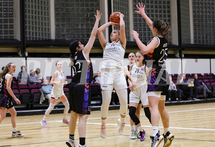 Basketball Damen Superliga 2022/23, Grunddurchgang 14.Runde Basket Flames vs. Vienna United


