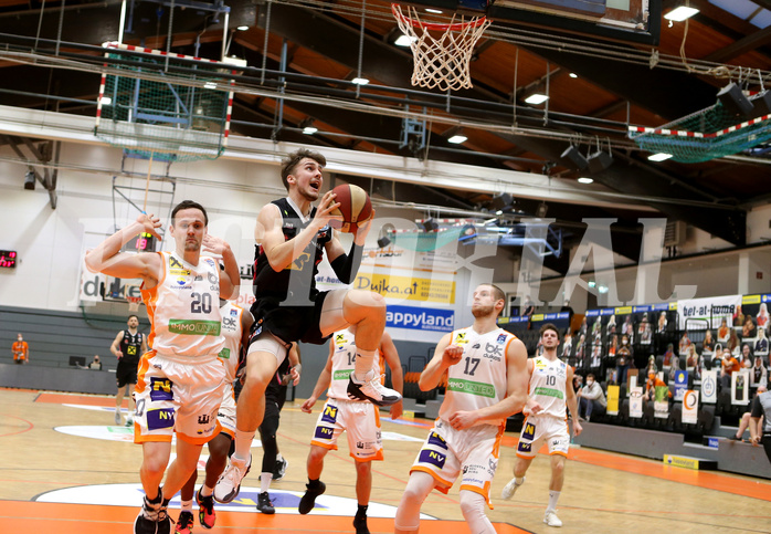 Basketball Superliga 2020/21, Viertelfinale Spiel 1 Klosterneuburg Dukes vs. Flyers Wels


