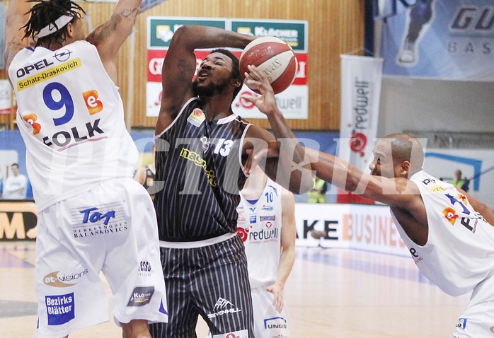 Basketball ABL 2015/16 Grunddurchgang 21.Runde Oberwart Gunners vs Güssing Knights
