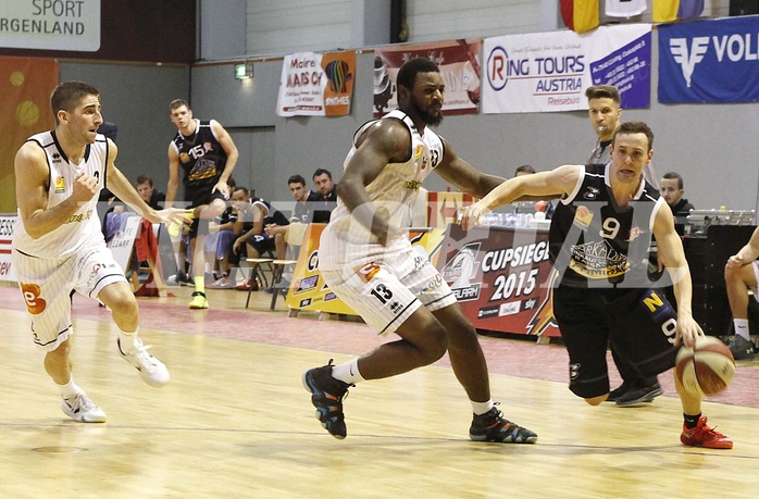 Basketball ABL 2015/16 Grunddurchgang 15.Runde  Güssing Knights vs Traiskirchen Lions
