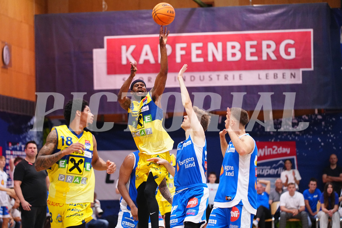 Win2day Basketball Superliga 2023/24,  Finale Spiel 3, UBSC Graz vs. Oberwart


