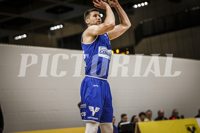 Basketball, ABL 2018/19, Grunddurchgang 36.Runde, UBSC Graz, Oberwart Gunners, Andrius Mikutis (5)