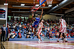 Basketball, Win2Day Superliga 2024/25, 2. Platzierungsrunde, Traiskirchen Lions, Oberwart Gunners, Robert Allen (10)