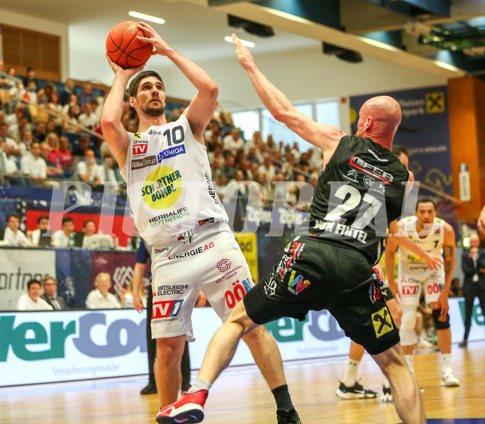 Basketball Superliga 2022/23, Playoff, Semifinale Spiel 1 Gmunden Swans vs. Flyers Wels


