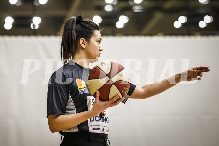 Basketball, ABL 2018/19, Grunddurchgang 18.Runde, UBSC Graz, Oberwart Gunners, Referee