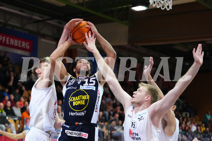 Win2day Basketball Superliga 2023/24, Grunddurchgang, 11. Runde, Kapfenberg vs. Gmunden


