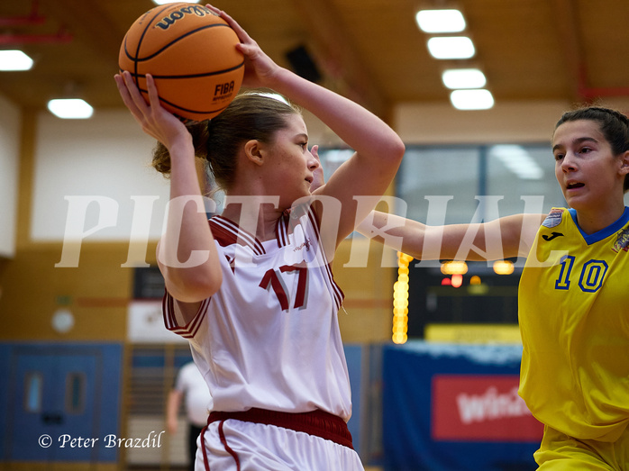 Basketball Superliga 2024/25, SLWU16 Traiskirchen Lionesses vs. UBBC Herzogenburg


