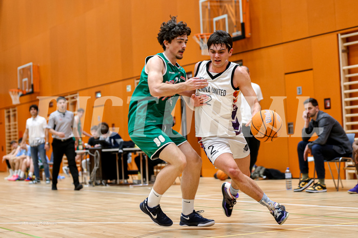22.03.2025 Österreichischer Basketballverband 2024/25, SLMU19, Vienna United vs. Kapfenberg Bulls 