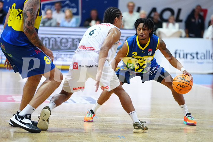 Win2day Basketball Superliga 2023/24, Grunddurchgang, 3. Runde, Kapfenberg Bulls vs. UBSC Graz


