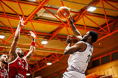 Basketball, win2day Basketball Superliga 2024/25, Grunddurchgang Runde 21
, BBC Nord Dragonz, BC Vienna, Austen Awosika (10)