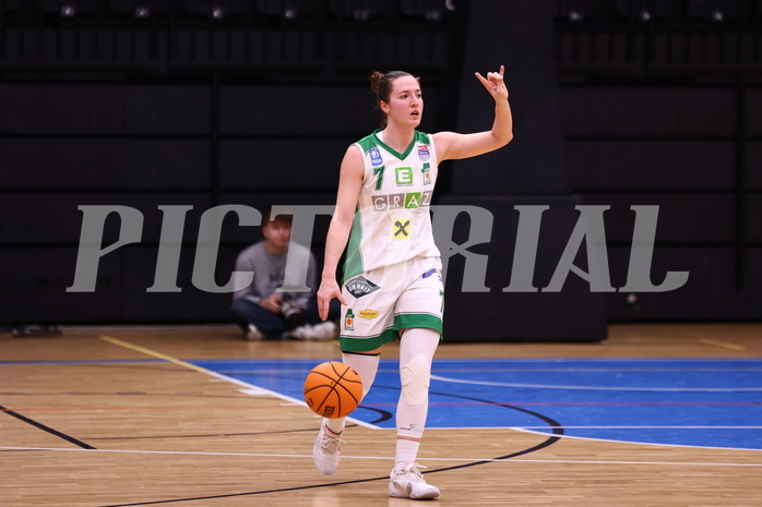 03.02.2024, Graz, Raiffeisen Sportpark, Basketball Damen Superliga 2023/24, Grunddurchgang 11.Runde, UBI Holding Graz - BK Raiffeisen Duchess Klosterneuburg ,  