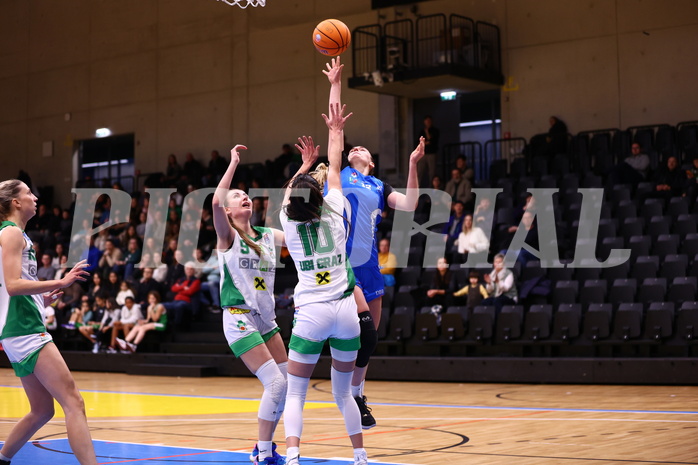 22.12.2024, Graz, Raiffeisen Sportpark, Basketball Damen Superliga 2024/25, Grunddurchgang, 10.Runde, UBI Holding Graz vs. DBB Wels