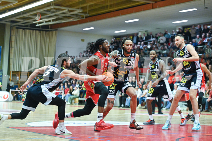 Basketball Austria Cup 2024/25, Viertelfinale Flyers Wels vs. Swans Gmunden,