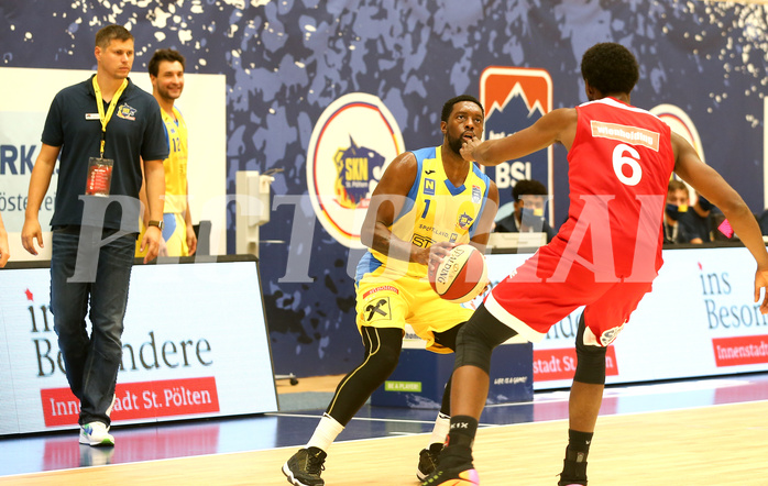 Basketball Superliga 20120/21, Grunddurchgang 1.Runde SKN St.Pölten vs. BC Vienna