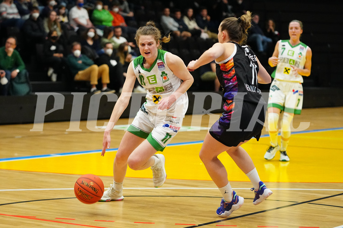 Basketball Damen Superliga 2021/22, Halbfinale Spiel 2, UBI Graz vs. Vienna United