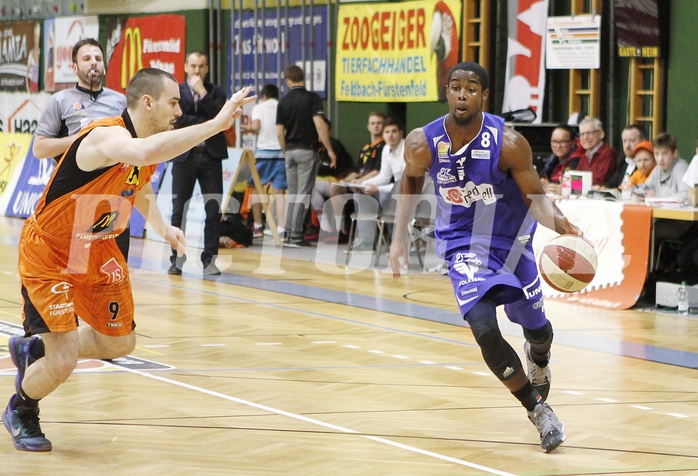 Basketball ABL 2015/16 Grunddurchgang 27.Runde  Fürstenfeld Panthers vs Oberwart Gunners
