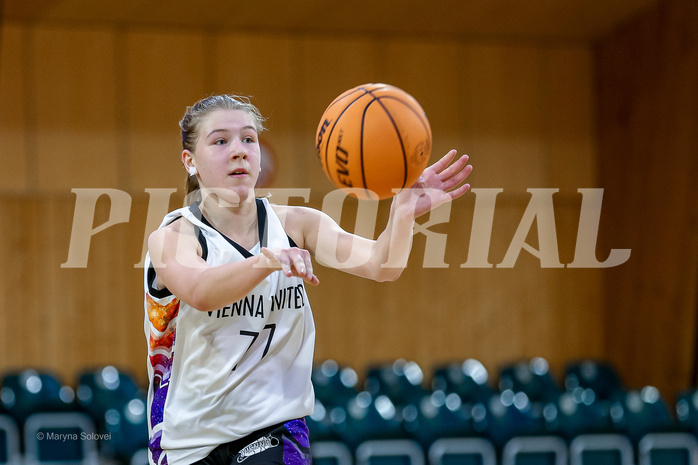 05.04.2025 Österreichischer Basketballverband 2024/25, SLWU16 Vienna United vs. DBB  Basketgirls Wels