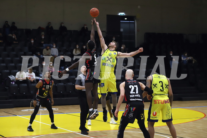 Basketball Superliga 2021/22, Grunddurchgang 13.Runde UBSC Graz vs. Raiffeisen Flyers Wels