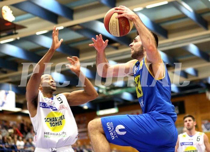 Basketball ABL 2016/17, Grunddurchgang 27.Runde Gmunden Swans vs. UBSC Graz


