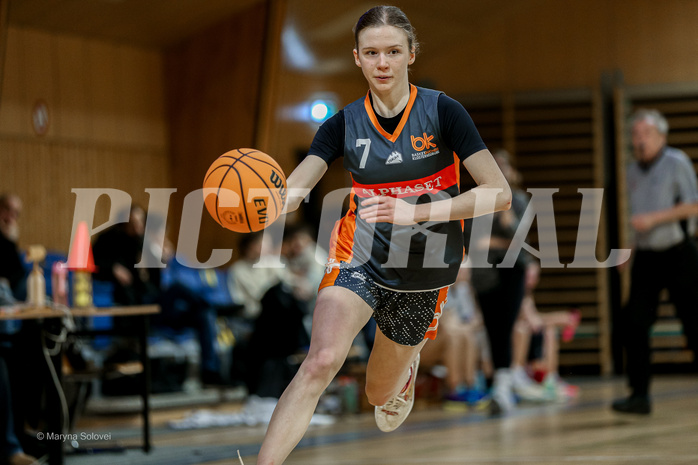 16.02.2025 Österreichischer Basketballverband 2024/25, SLWU16 Vienna United vs Basket Duchess