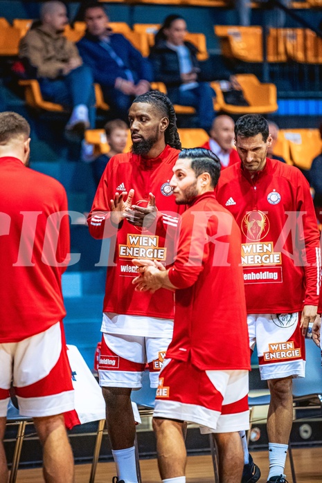 Basketball, Win2Day Superliga 2022/23, Grunddurchgang 5.Runde, BC GGMT Vienna, Raiffeisen Flyers Wels, Carlos Novas Mateo (2)