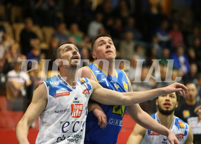 Basketball ABL 2017/18, Grunddurchgang 28.Runde Kapfenberg Bulls vs. UBSC Graz


