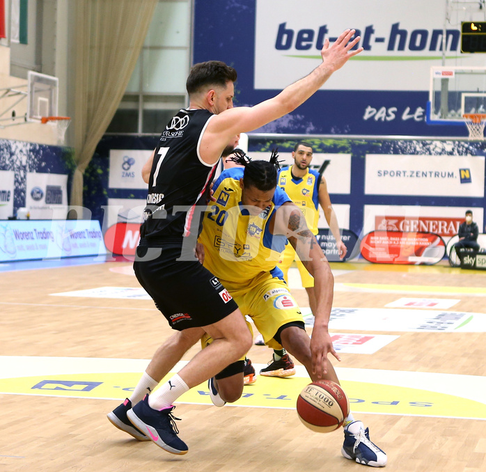 Basketball Superliga 20120/21, 4. Plazierungsrunde SKN St.Pölten vs. Flyers Wels