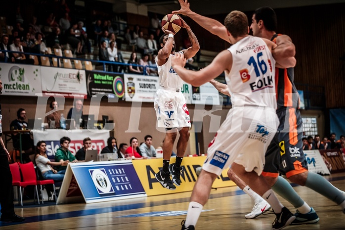 Basketball, ABL 2017/18, Grunddurchgang 35.Runde, Oberwart Gunners, Klosterneuburg Dukes, Jerome Seagears (5)