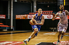 Basketball, bet-at-home Basketball Superliga 2020/21, Grunddurchgang 7. Runde, BC Vienna, Oberwart Gunners, Sebastian Käferle (7)