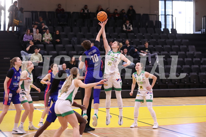 28.01.2024, Graz, Raiffeisen Sportpark, Basketball Damen Superliga 2023/24, Grunddurchgang 10.Runde, UBI Holding Graz - UBSC-DBBC Graz ,  
