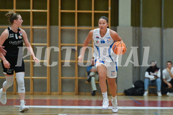 Basketball Superliga 2024/25, Grunddurchgang 1.Runde, DBB Wels vs Basket Flames Women,


