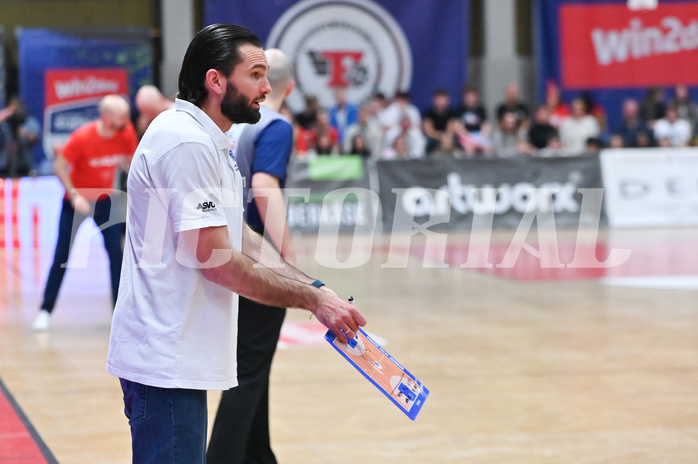 Basketball Superliga 2024/25, Playoff, Viertelfinale Spiel 3, Flyers Wels vs BBC Nord Dragonz,