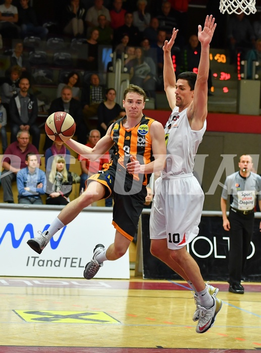 Basketball ABL 2016/17 Grunddurchgang 31. Runde WBC Wels vs Dukes Klosterneuburg