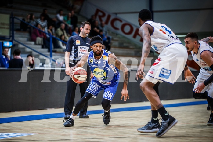 Basketball, ABL 2018/19, Playoff HF Spiel 1, Oberwart Gunners, Gmunden Swans, Chance Murray (3)