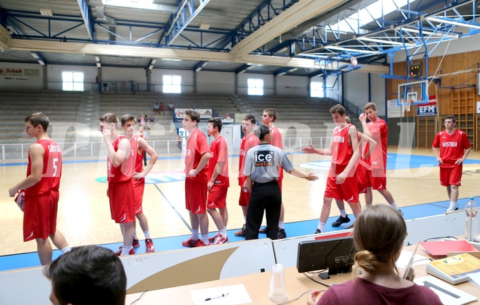 Basketball Nationalteam MU16 2015 U16 Team Austria vs. U18 Team Portugal


