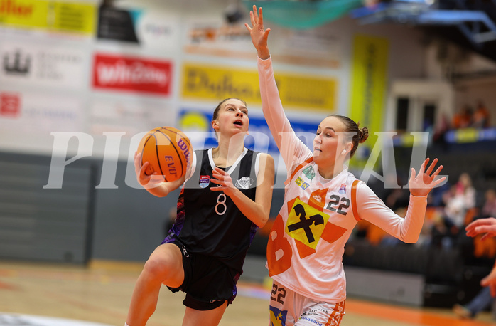 Basketball Damen Superliga 2024/25, Grunddurchgang 10.Runde BK Duchess Klosterneuburg vs. Vienna United


