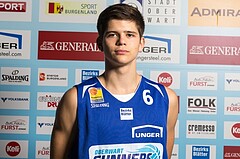 Basketball, ABL 2017/18, Teampictures, Oberwart Gunners, , Christoph Cermak (19)