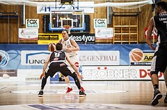 Basketball, ABL 2018/19, Grunddurchgang 19.Runde, Oberwart Gunners, Flyers Wels, Sebastian Käferle (7)