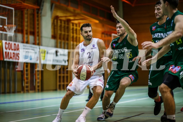 Basketball, Basketball Zweite Liga, Grunddurchgang 6.Runde, BBC Nord Dragonz, Dornbirn Lions, Petar Cosic (2)