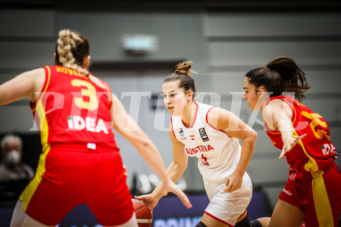 Basketball, FIBA Women´s Eurobasket Qualifiers 2023, , Österreich, Montenegro, Lisa Zderadicka (5)